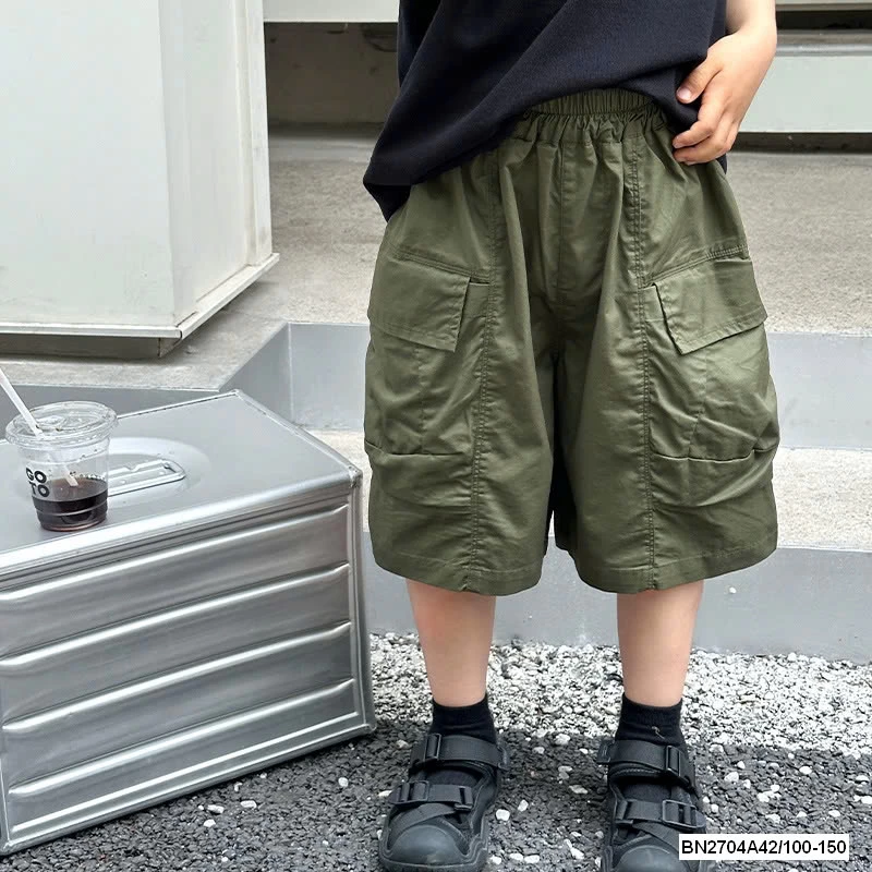 SHORT THÔ MỀM TÚI BẢN TO