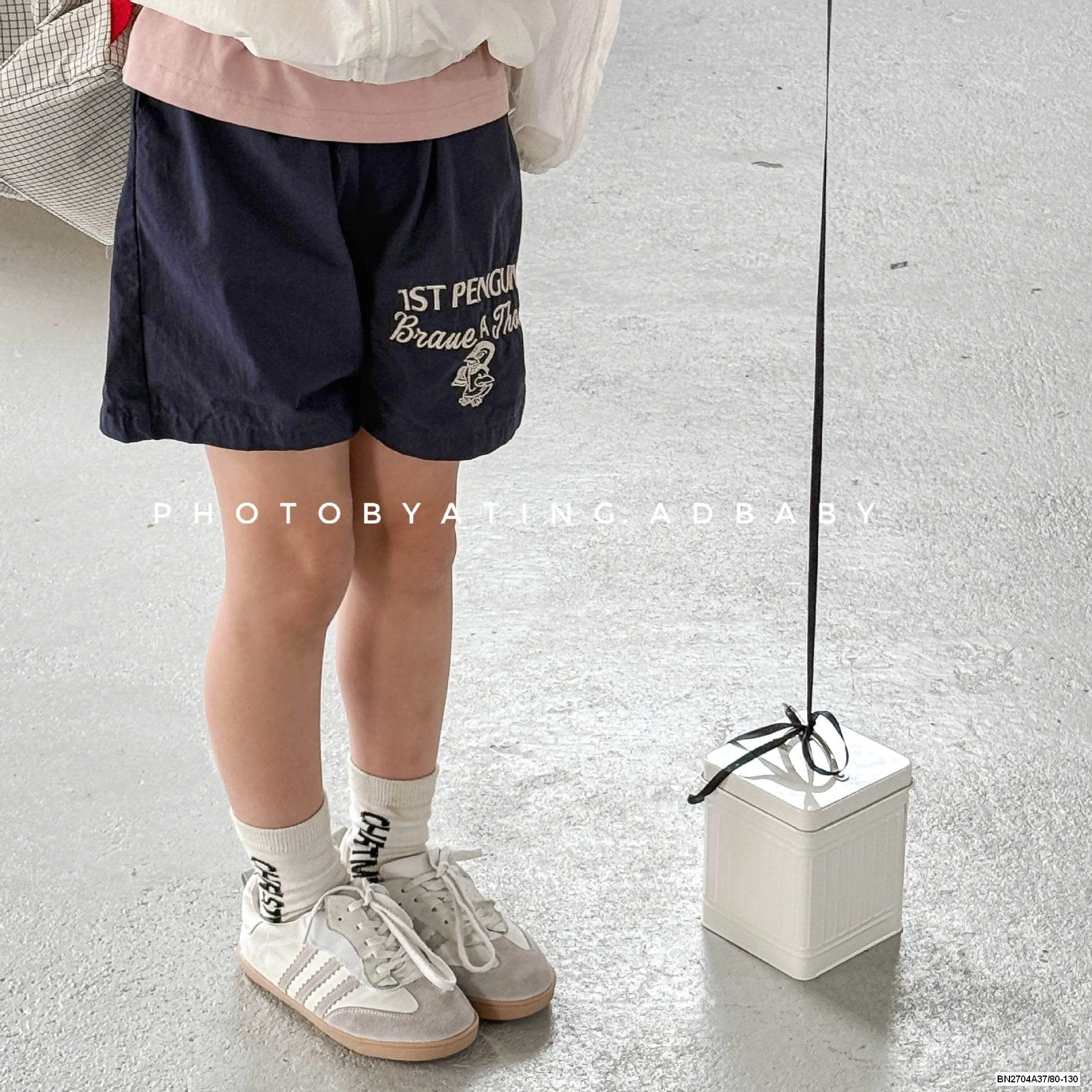 SHORT THÔ MỀM PHỐI MÀU ADBABY