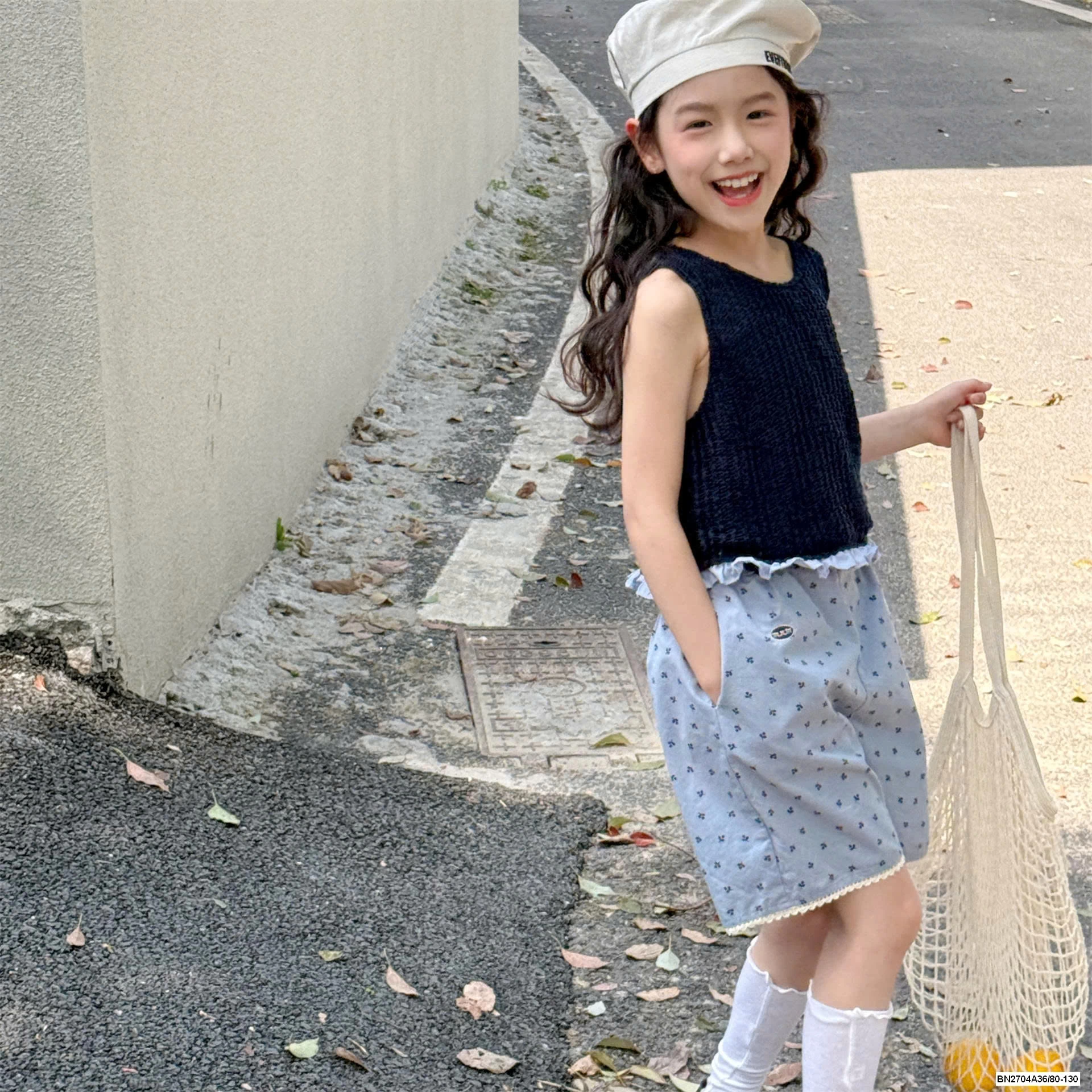 SHORT THÔ IN HOA NHÍ ADBABY