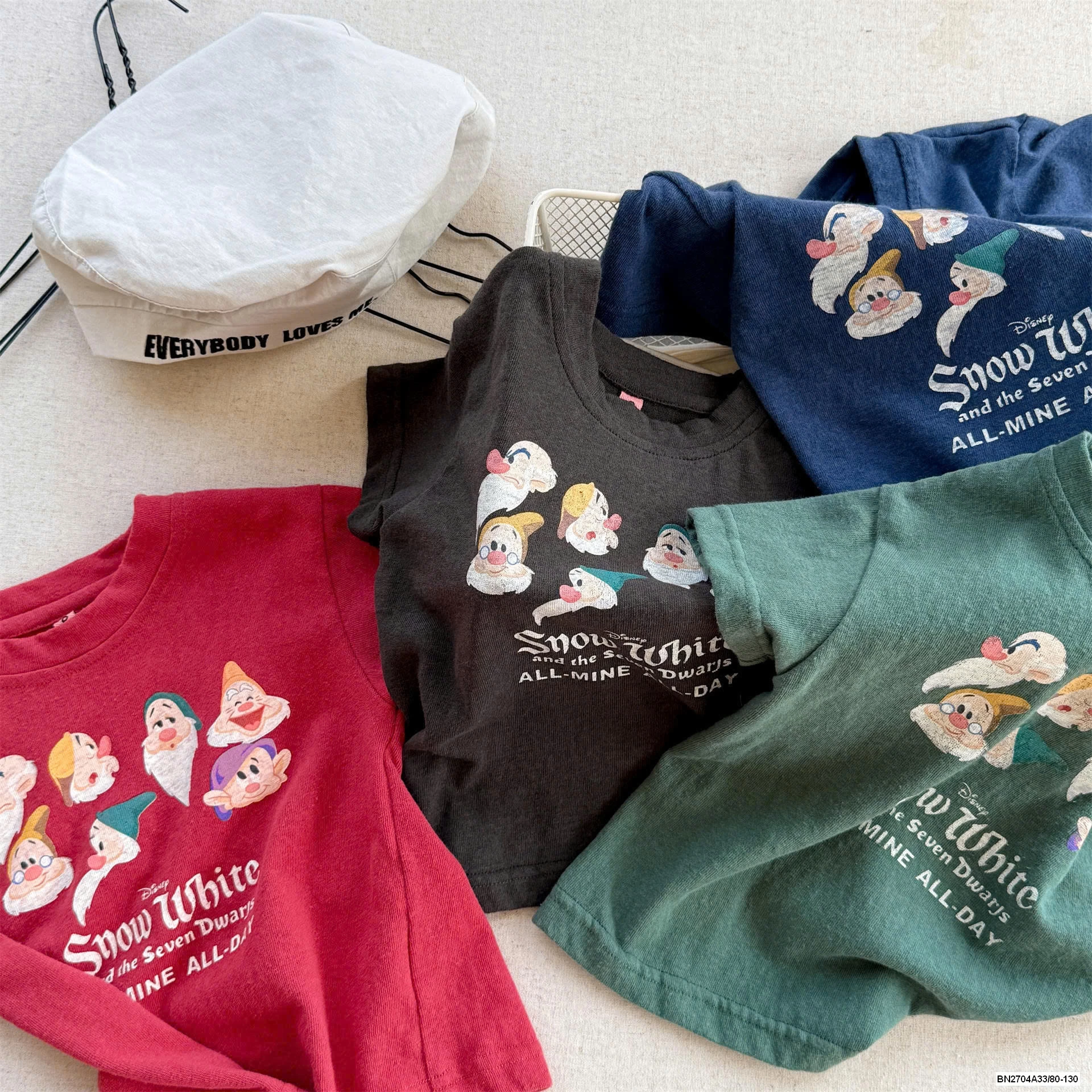 ÁO THUN 7 CHÚ LÙN ADBABY