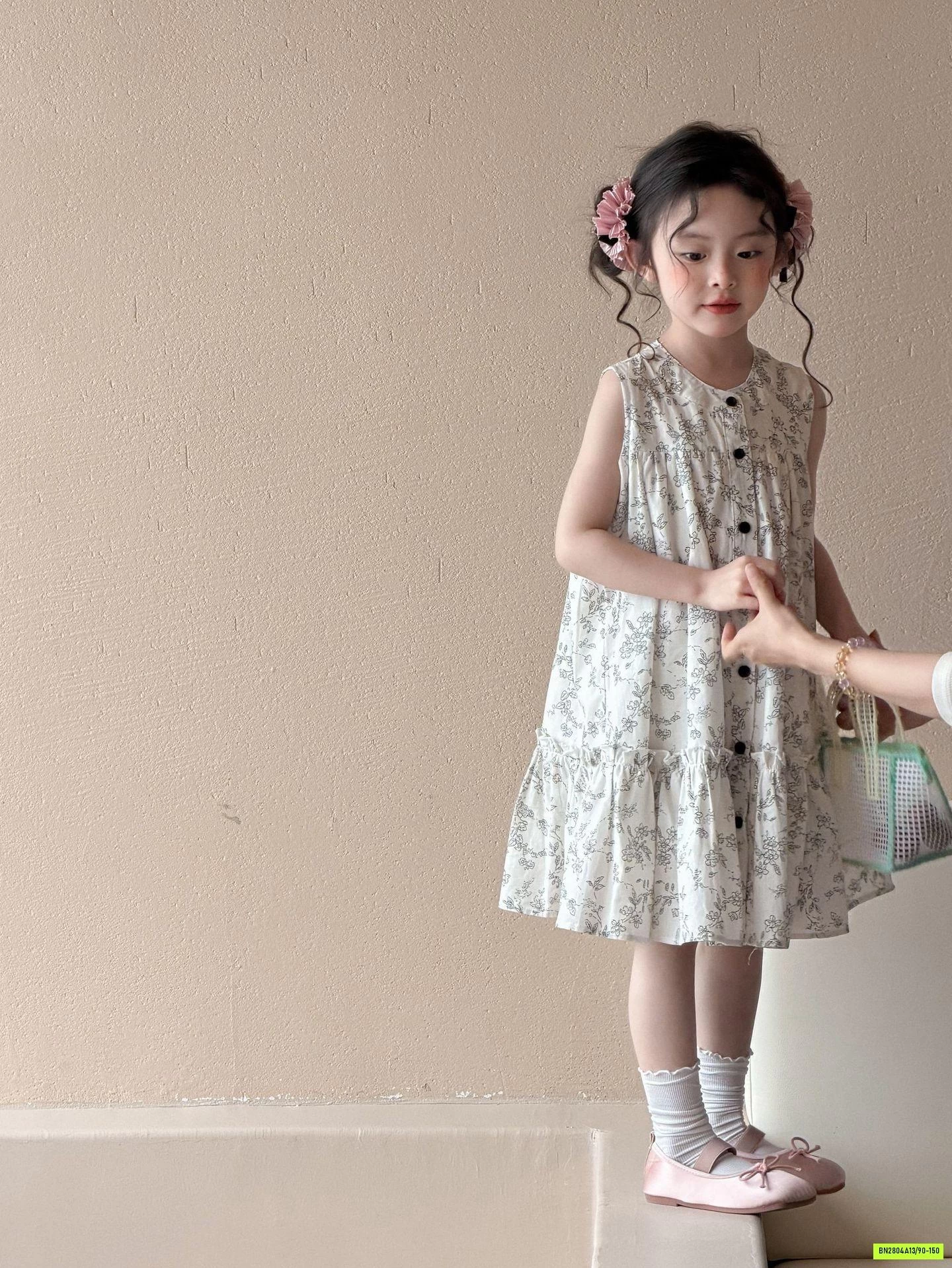 ĐẦM BABYDOLL HOA NHÍ