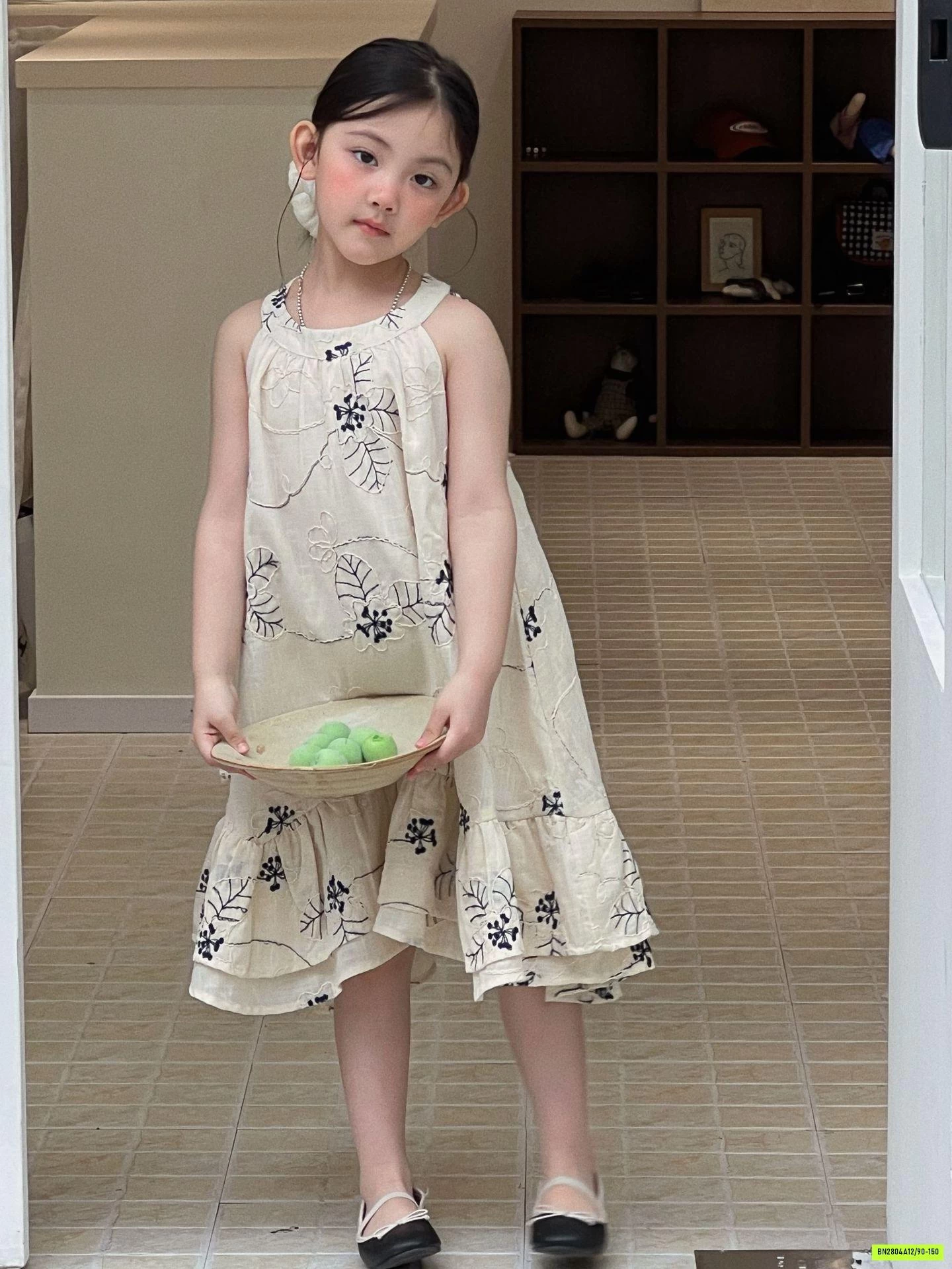 ĐẦM HOA CỔ YẾM ĐUÔI CÁ