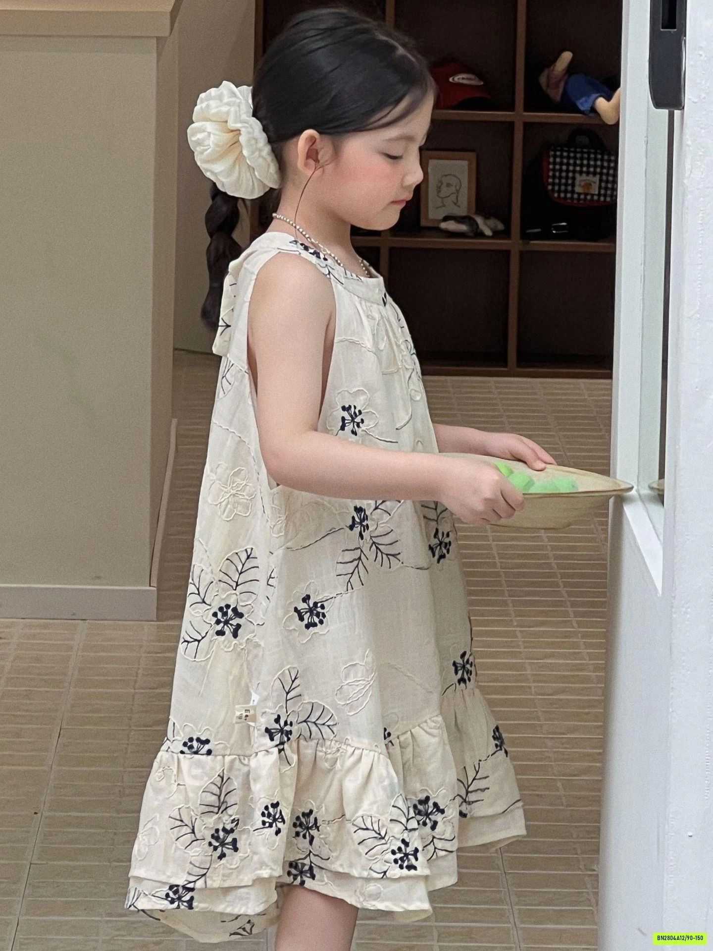 ĐẦM HOA CỔ YẾM ĐUÔI CÁ