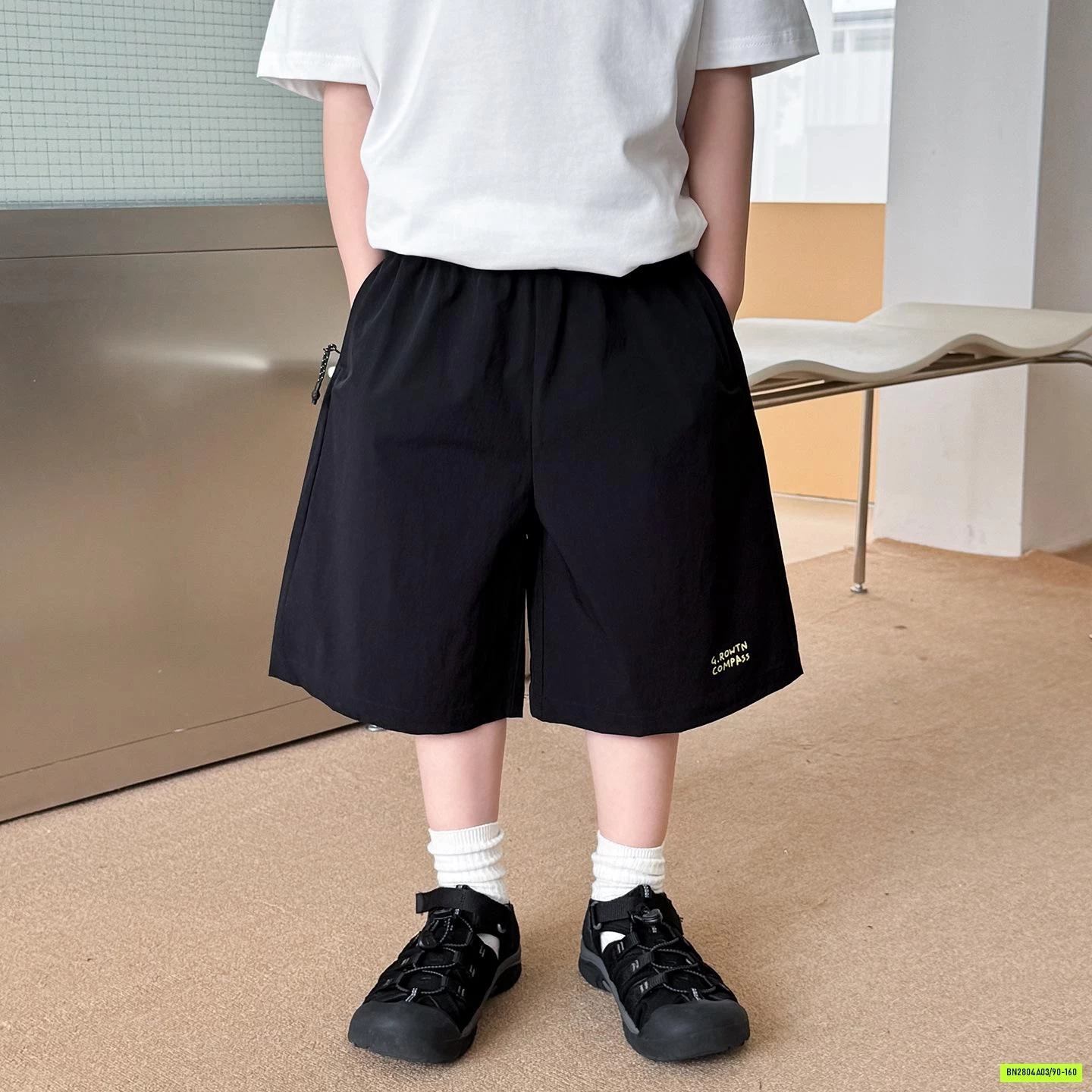 SHORT GIÓ IN CHỮ AOAO