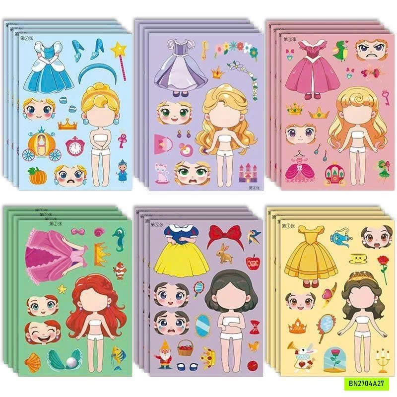 COMBO 112 TỜ MIẾNG DÁN TRANG TRÍ