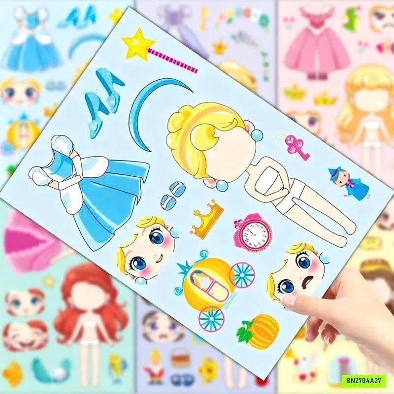 COMBO 112 TỜ MIẾNG DÁN TRANG TRÍ