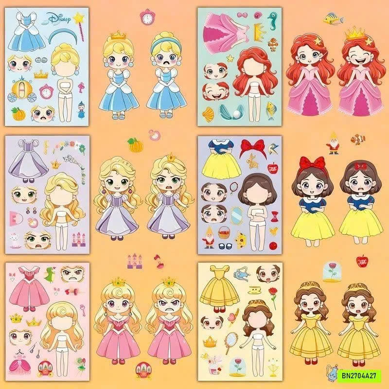 COMBO 112 TỜ MIẾNG DÁN TRANG TRÍ