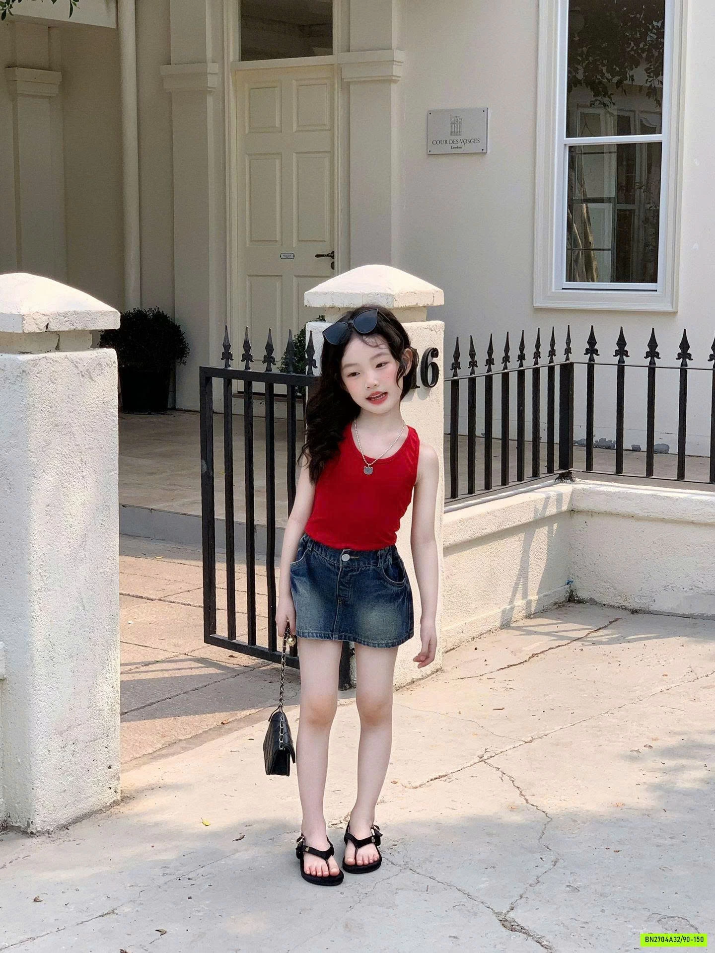 ÁO CỔ YẾM MIX CV JEANS