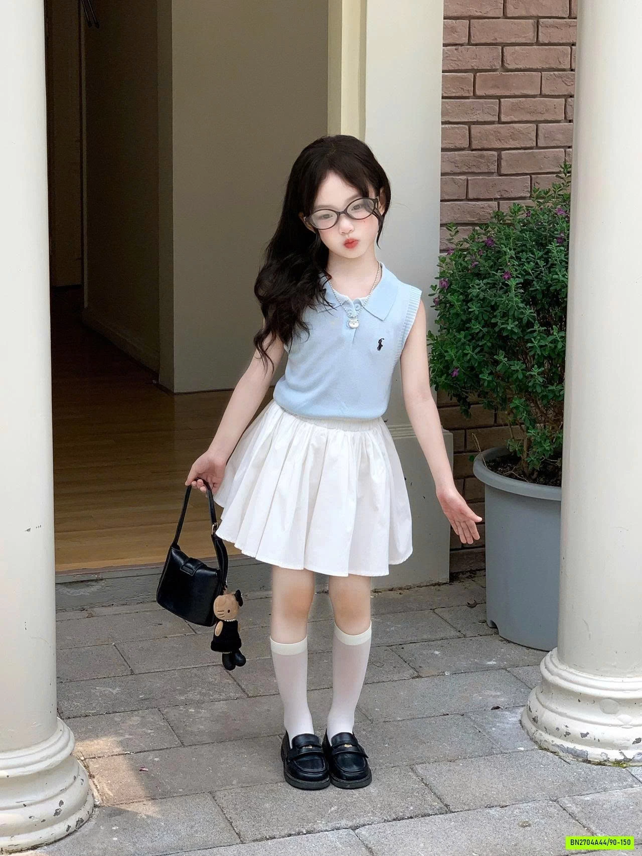 MONTGHI XANH SÁT NÁCH MIX CV TRẮNG