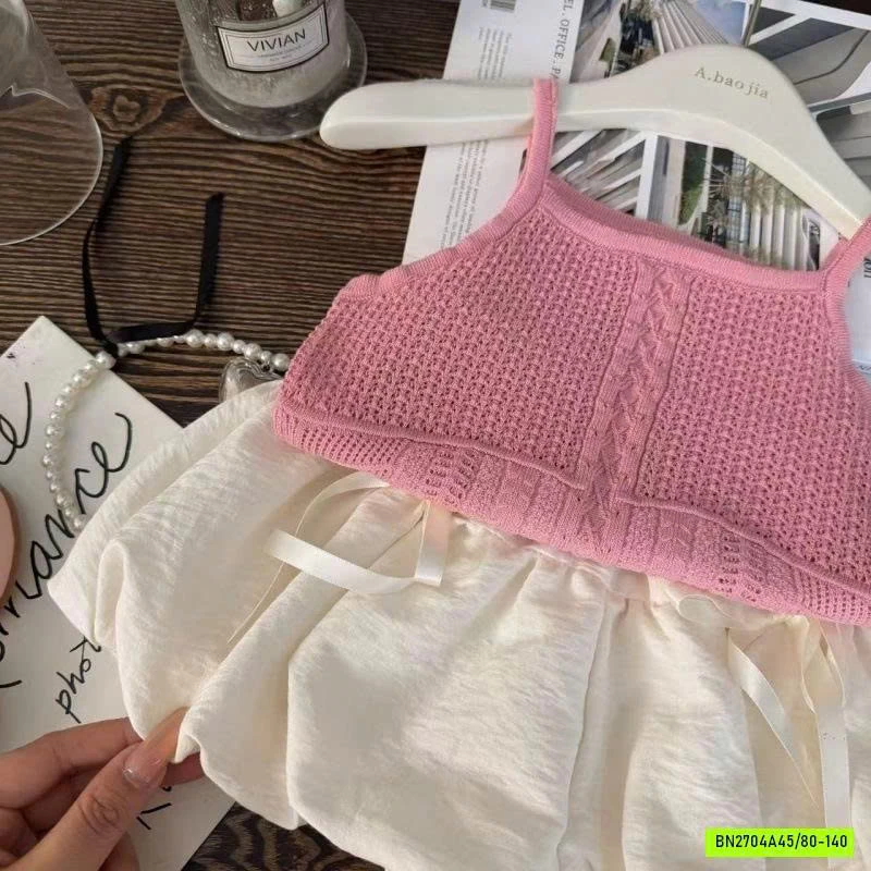 SÉT ÁO YẾM MIX QUẦN BÍ