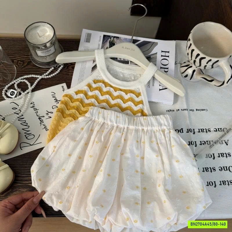 SÉT ÁO YẾM MIX QUẦN BÍ