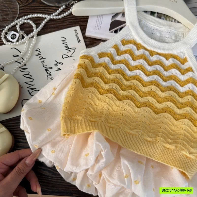 SÉT ÁO YẾM MIX QUẦN BÍ