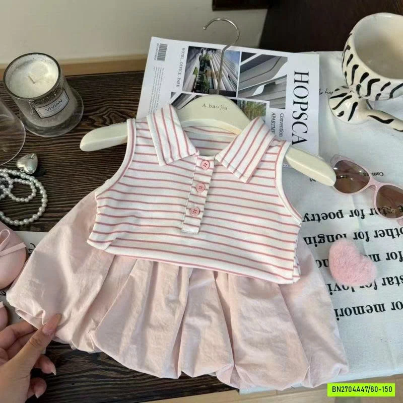 SÉT POLO KẺ MIX CV BÍ