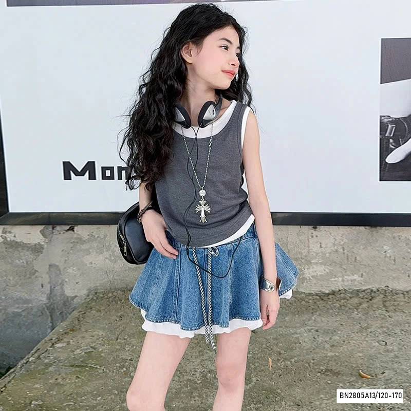 SÉT ÁO SÁT NÁCH MIX CV JEANS