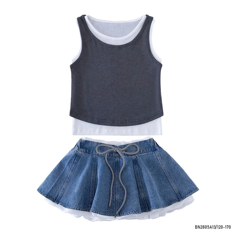 SÉT ÁO SÁT NÁCH MIX CV JEANS