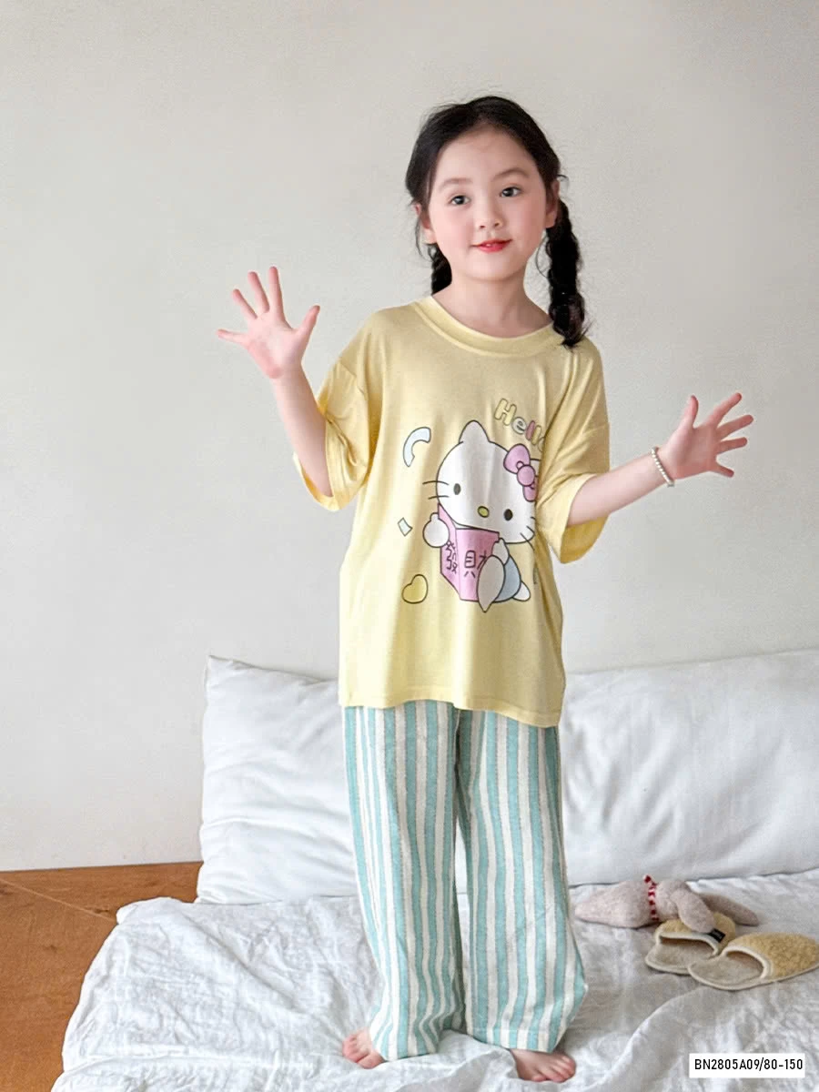 BỘ MẶC NHÀ QUẦN KẺ DỄ THƯƠNG