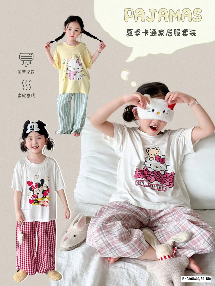 BỘ MẶC NHÀ QUẦN KẺ DỄ THƯƠNG