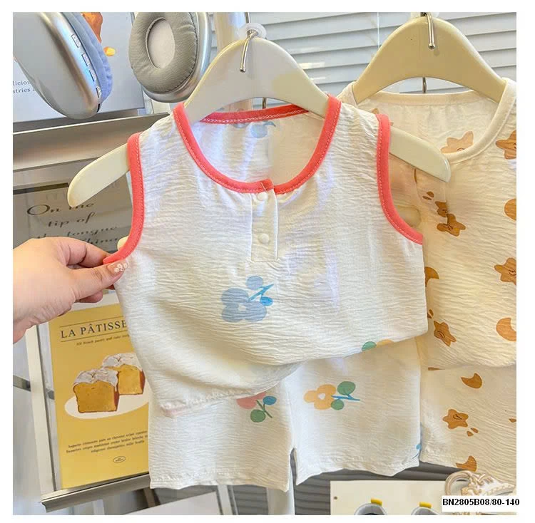 BỘ BA LỖ VẢI XÔ CHO BÉ