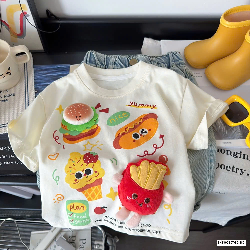 ÁO THUN DÀN HÌNH 3D