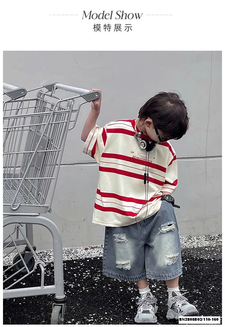 ÁO PHÔNG KẺ BÉ TRAI