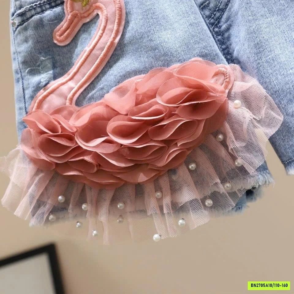QUẦN SHORT JEANS BÉ GÁI