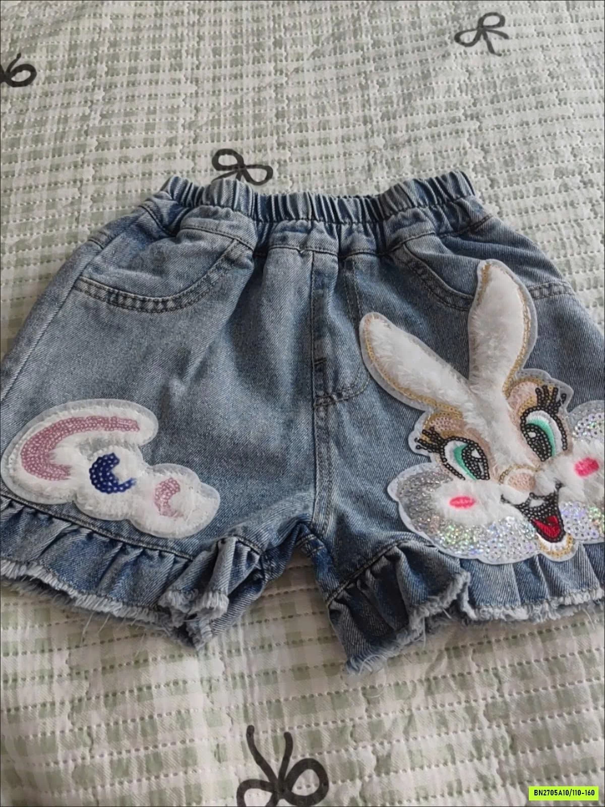 QUẦN SHORT JEANS BÉ GÁI