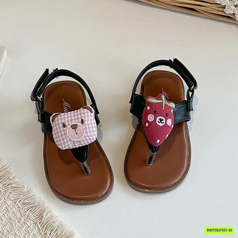 SANDAL XỎ NGÓN GẤU CARO