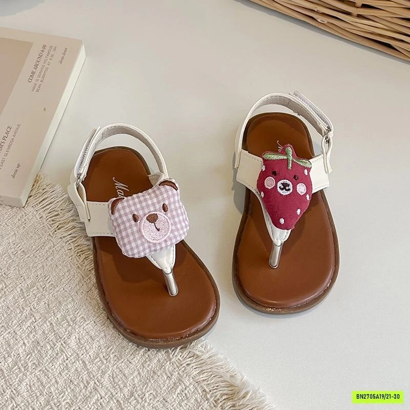 SANDAL XỎ NGÓN GẤU CARO
