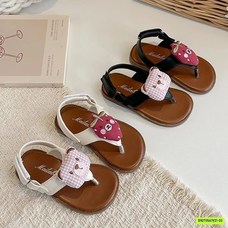 SANDAL XỎ NGÓN GẤU CARO