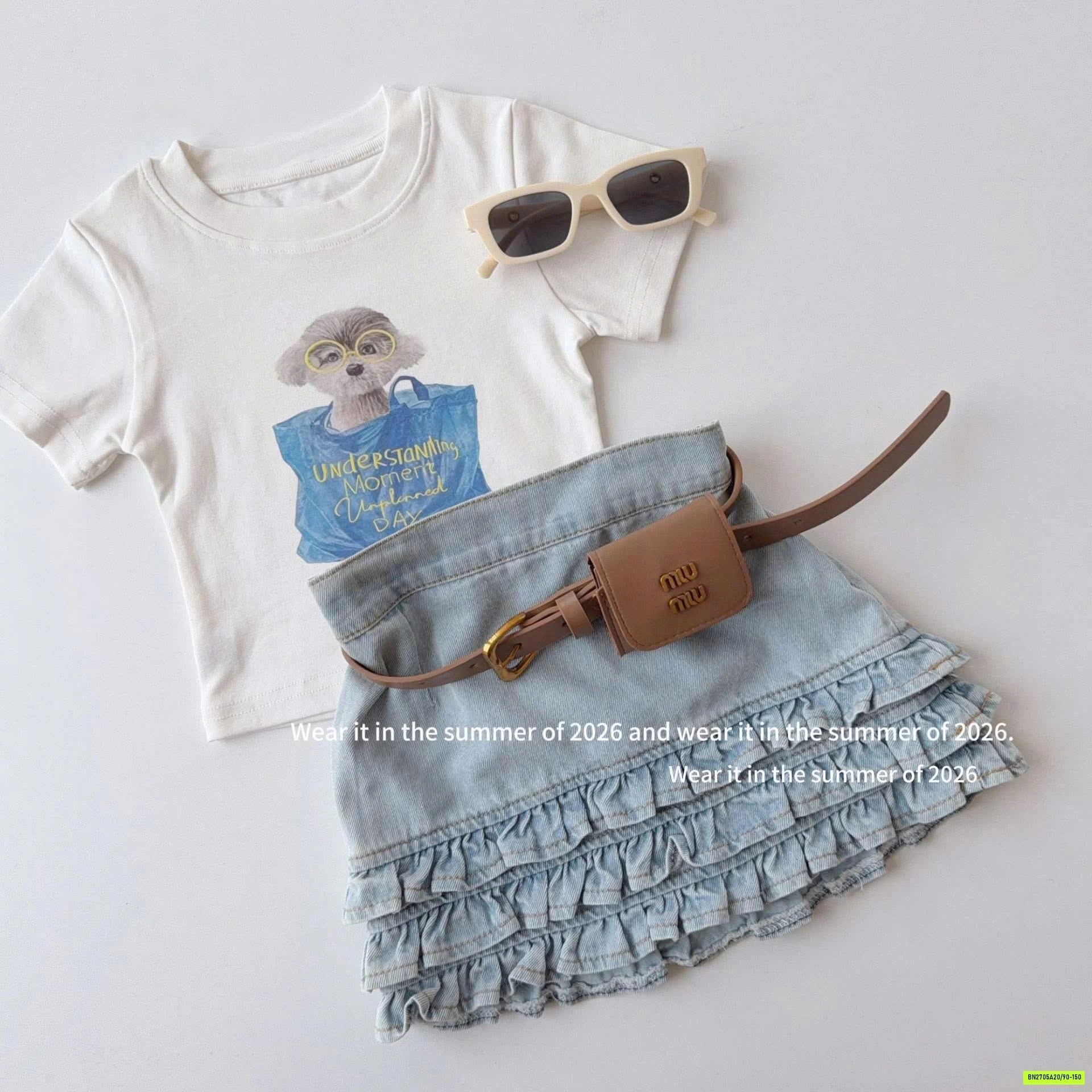 SÉT ÁO GẤU MIX CV JEANS T&QKIDS