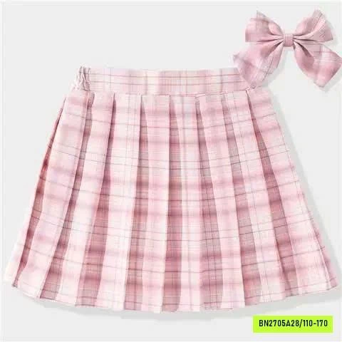 CHÂN VÁY XẾP LY CARO