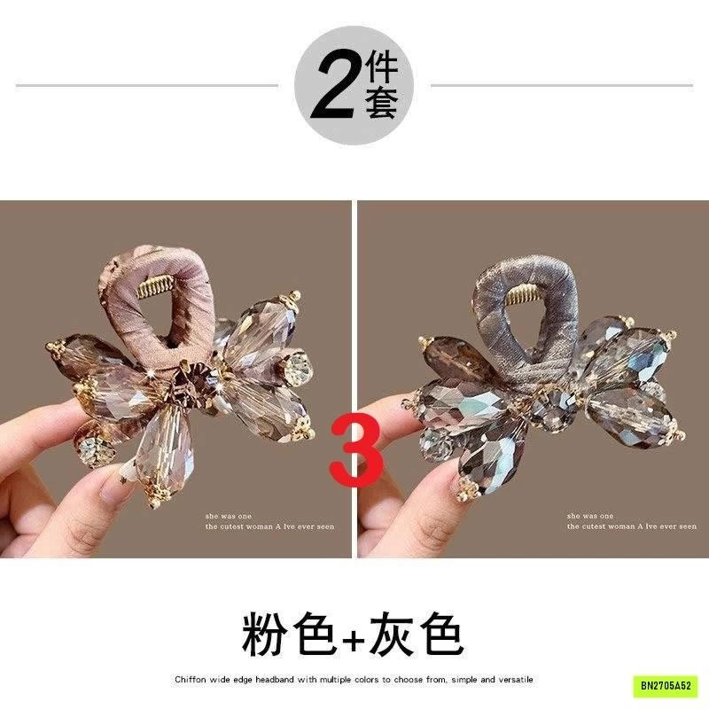SET 2 KẸP TÓC NỮ BLING