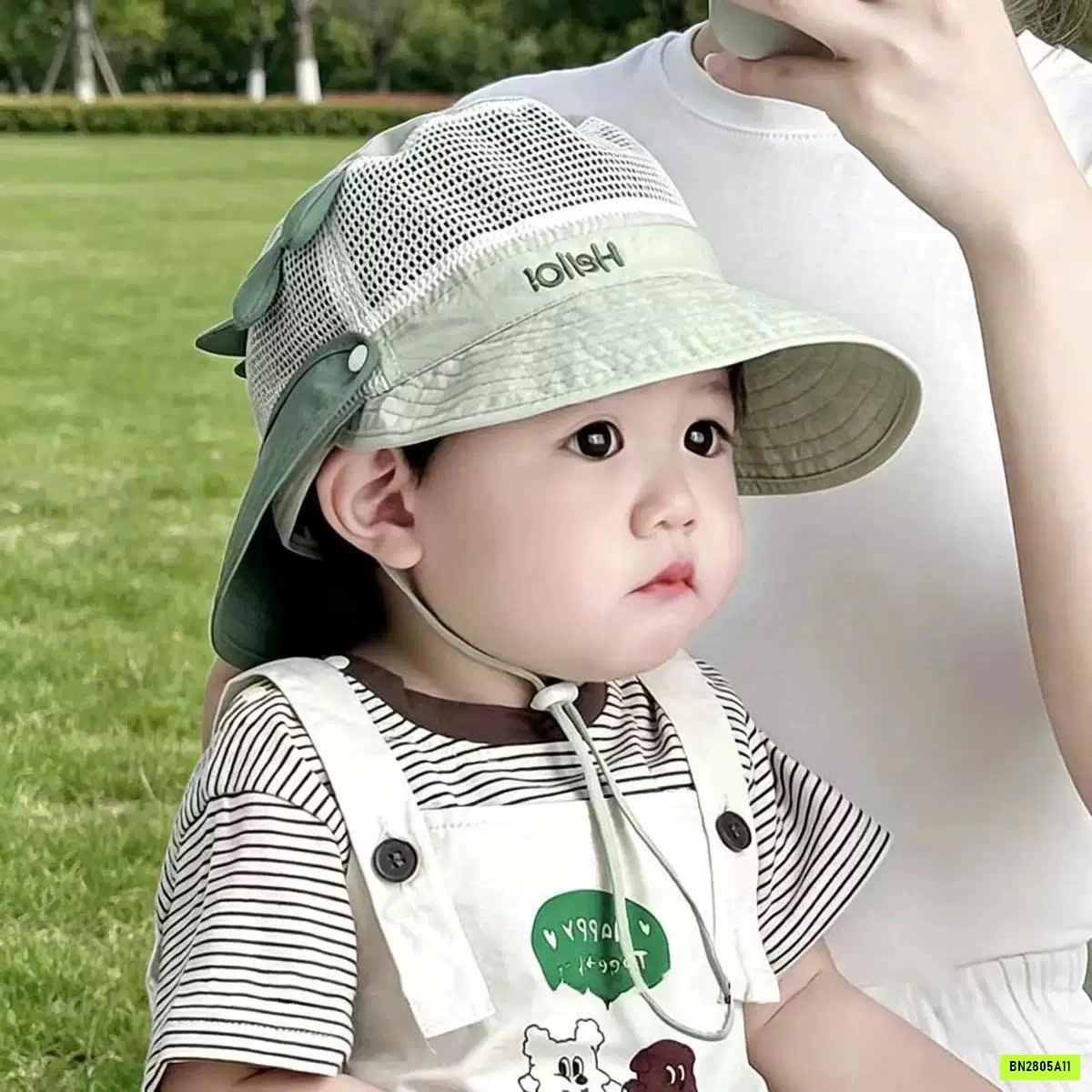 MŨ CHỐNG NẮNG VÀNH RỘNG CHO BÉ