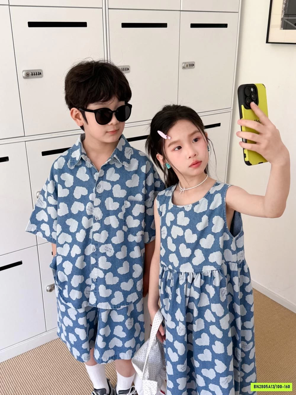 COUPLE THÔ XANH TRÁI TIM KUMAI