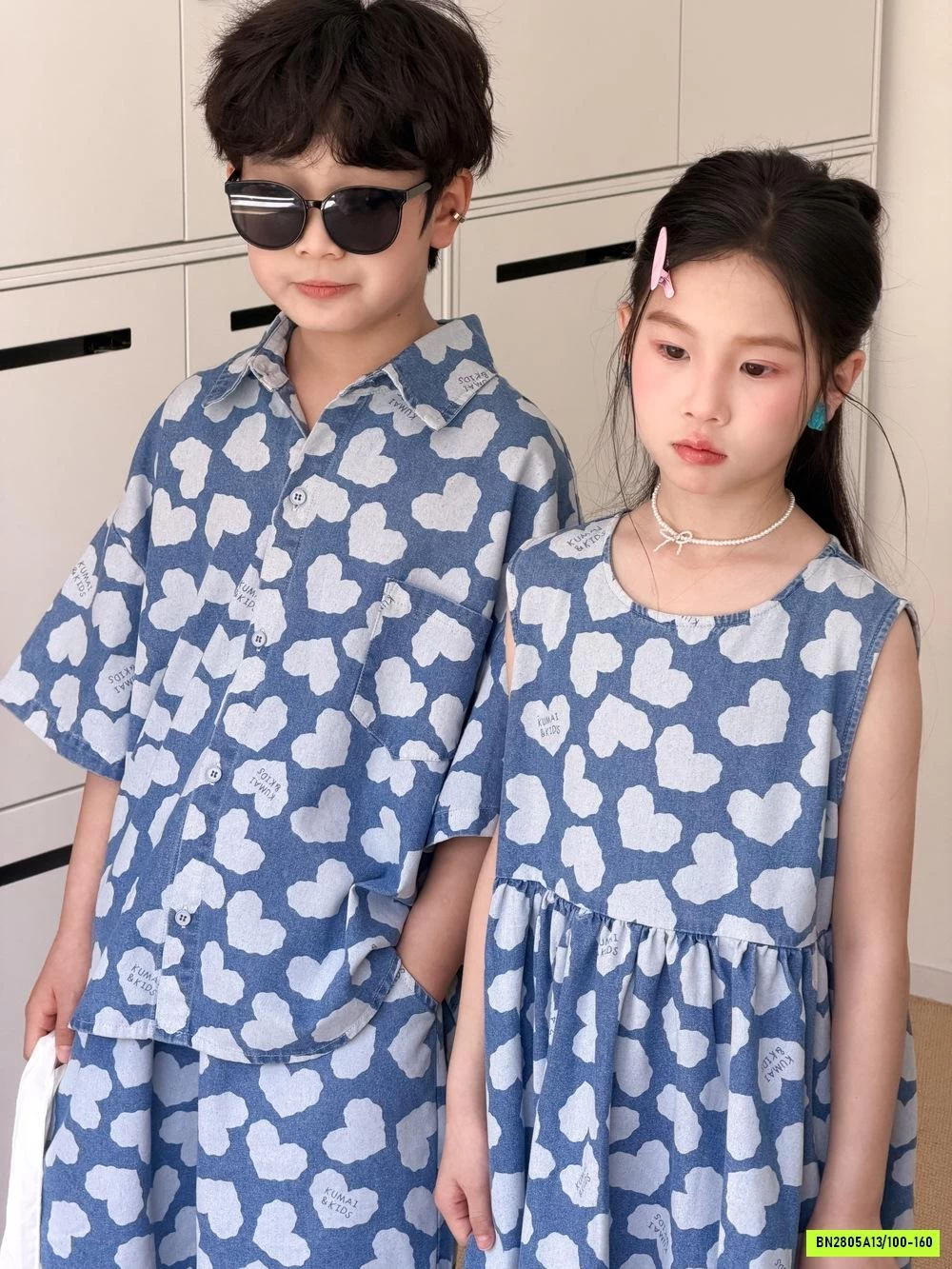 COUPLE THÔ XANH TRÁI TIM KUMAI