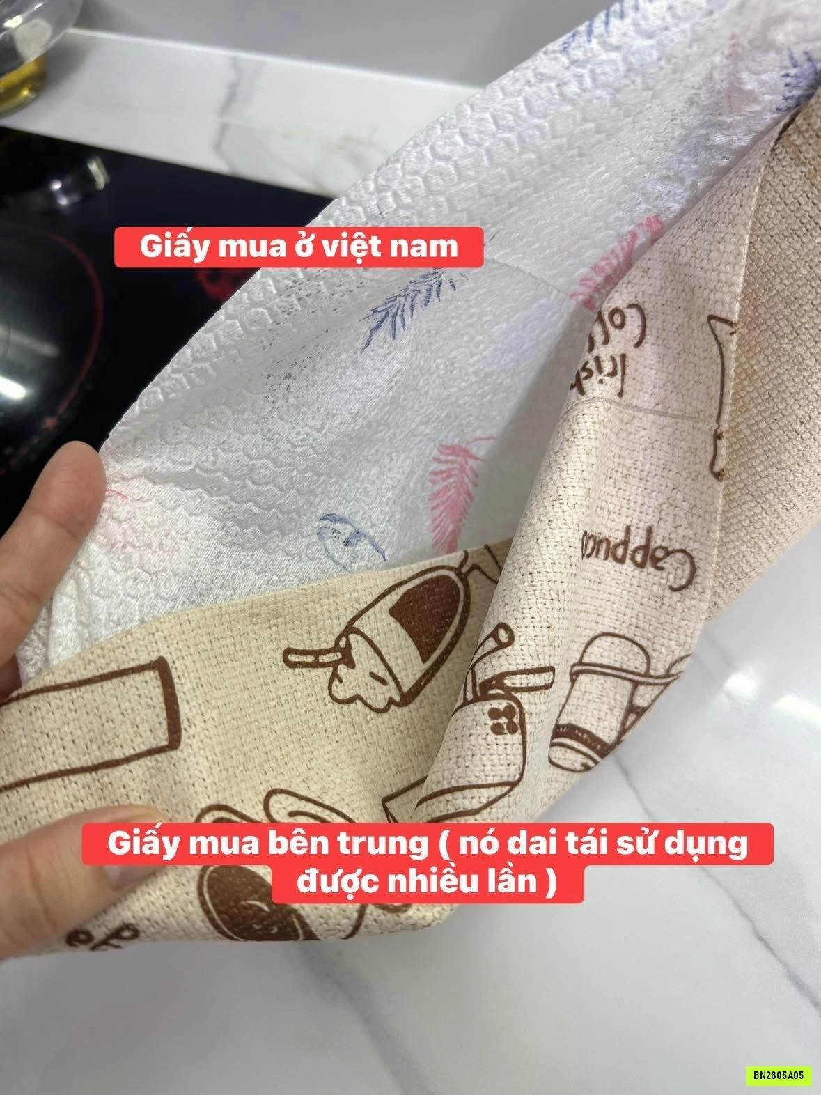 COMBO 3 CUỘN KHĂN KHÔ LAU BẾP