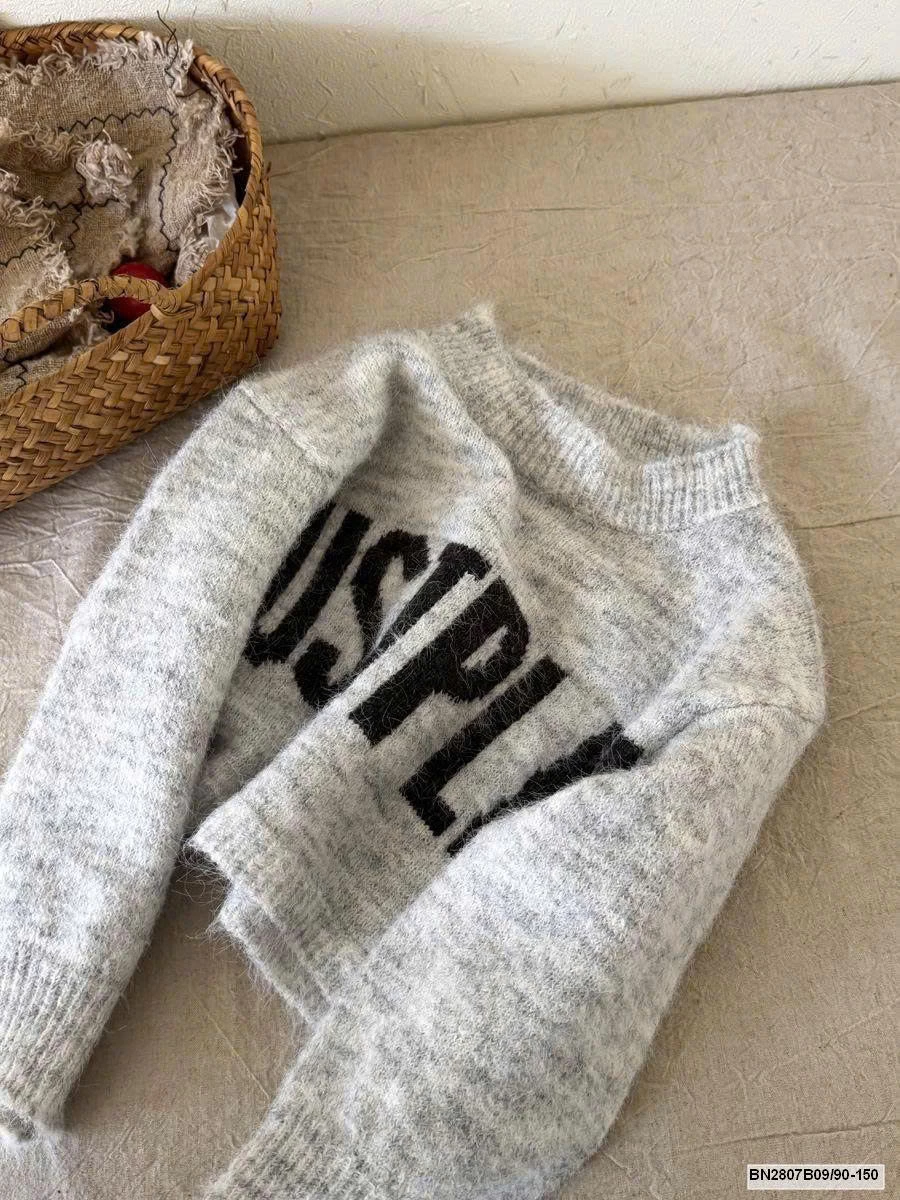 Áo len dáng ngắn Justplay