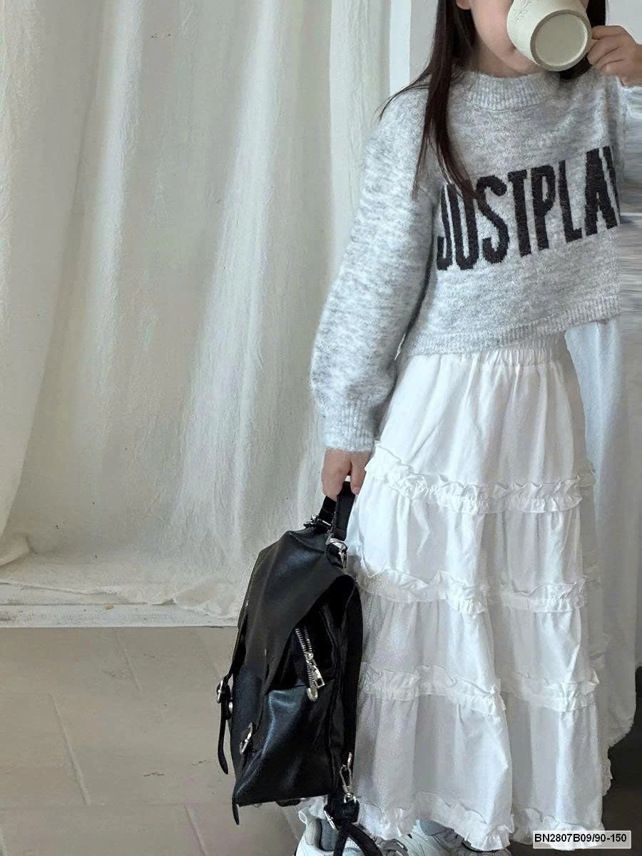 Áo len dáng ngắn Justplay