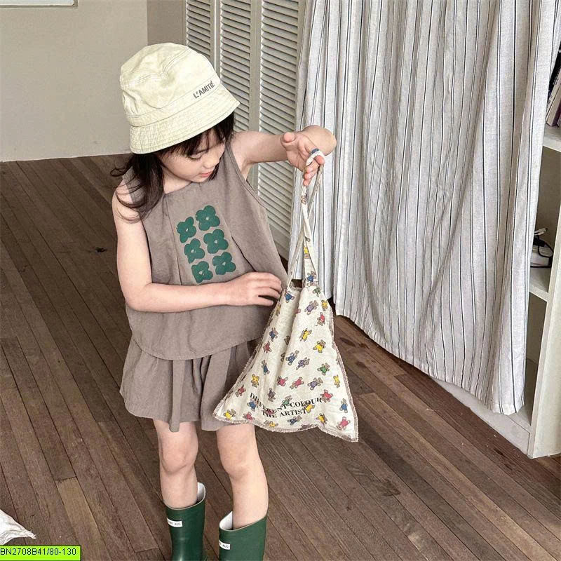 SET ĐỒ VINTAGE AD BABY