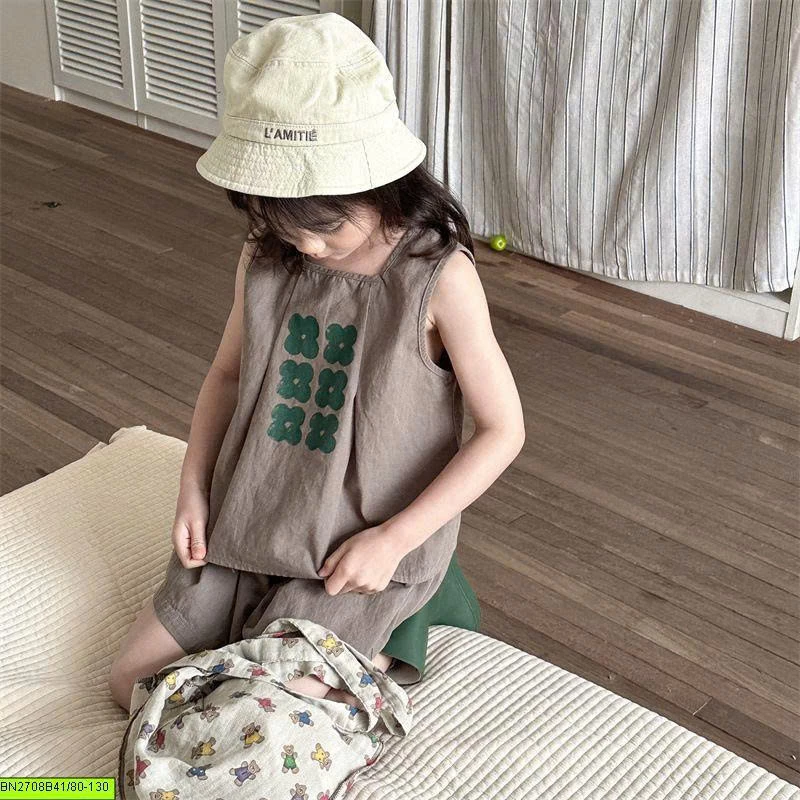 SET ĐỒ VINTAGE AD BABY