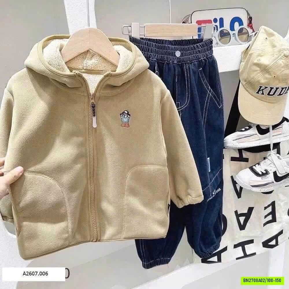 KHOÁC NỈ LÓT LÔNG KACADY