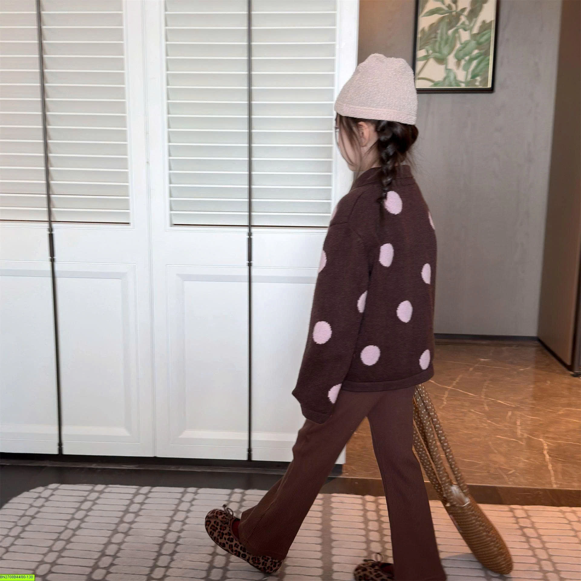 QUẦN LOE PHỐI CẠP BÈO AD BABY
