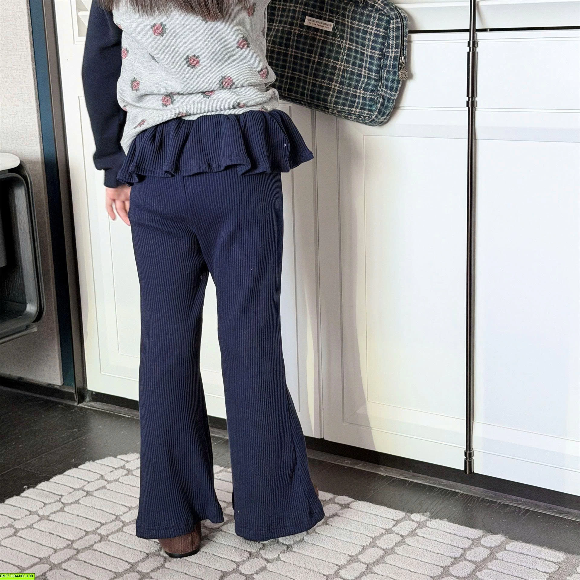 QUẦN LOE PHỐI CẠP BÈO AD BABY