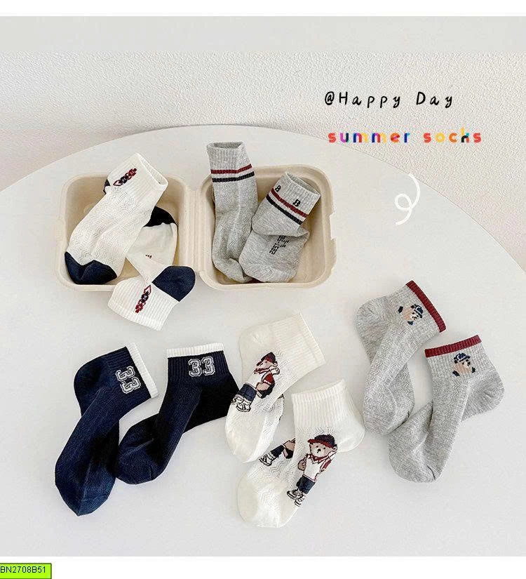 SET 10 ĐÔI TẤT BÉ