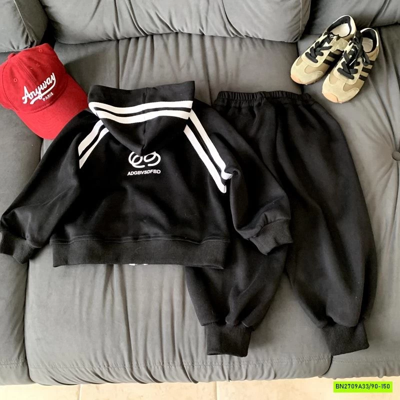 SÉT THỂ THAO ÁO KHOÁC PHỐI SỌC