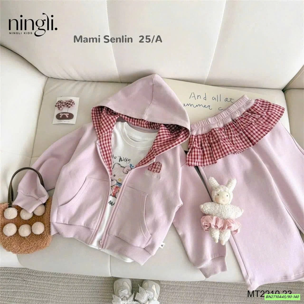 SÉT BỘ NỈ HỒNG ÁO KHOÁC