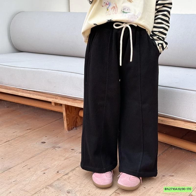 QUẦN NHUNG SUÔNG GÂN TRƯỚC 24Y072 AMBB