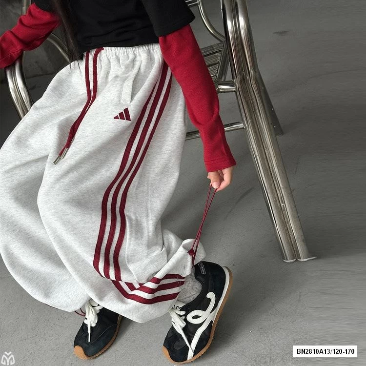 JOGGER NỈ SUÔNG 3 SỌC SZ ĐẠI