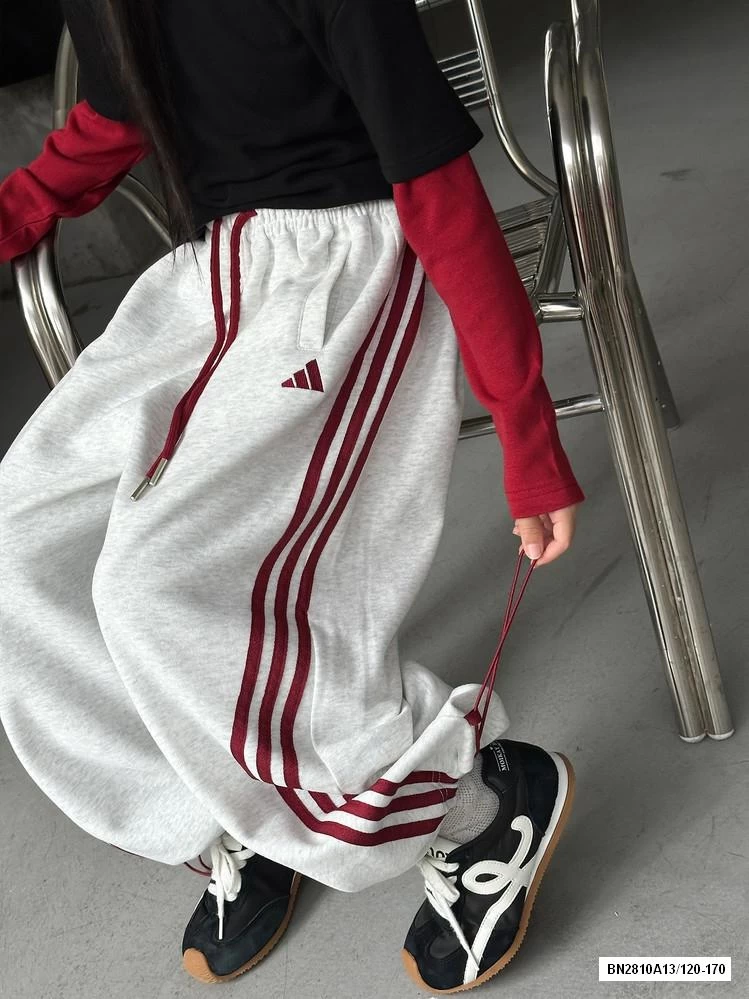 JOGGER NỈ SUÔNG 3 SỌC SZ ĐẠI