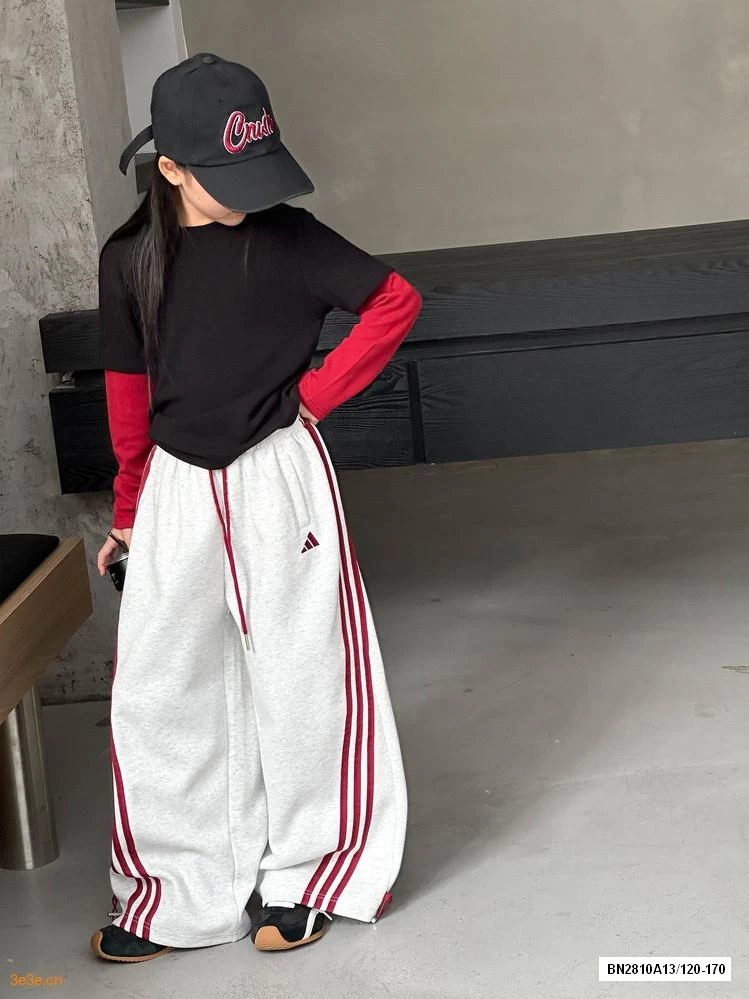 JOGGER NỈ SUÔNG 3 SỌC SZ ĐẠI